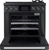 Dacor DOP36M86DPM 36 Inch Dual-Fuel Steam Range - Contemporary / Graphite Stainless / Liquid Propane