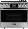 Dacor DOP36M86DLS 36 Inch Smart Pro Dual Fuel Range with Steam-Assist Oven