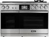 Dacor DOP48M86DLS 48 Inch Freestanding Professional Dual Fuel Smart Range with 6 Sealed Burners