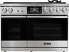 Dacor DOP48M86DAS 48 Inch Freestanding Professional Dual Fuel Smart Range with 6 Sealed Burners