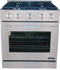 Dacor DR30GIFS/NG/H 30 Inch Pro-Style Gas Range with 4.80 cu. ft.