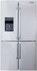 Dacor DTF364SIWS 36 Inch 4-Door French Door Refrigerator with BlueV Ultraviolet Lighting