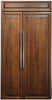 Dacor DYF42BNDI Built-in Side by Side Refrigerator with 4 Adjustable Glass Shelves