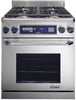 Dacor ER30DSRSCHNGH 30 Inch Pro-Style Dual Fuel Range with 4 Sealed Burners