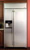Dacor EF42BDCBSS 42 Inch Built-in Side by Side Refrigerator with External Ice/Water Dispenser and Adjustable Door Stop: Stainless Steel