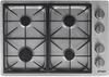 Dacor HDCT304GS/NG 30 Inch Pro Gas Cooktop with 4 Sealed Burners