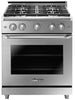 Dacor HGER30S/LP/H 30 Inch Epicure Gas Range with 4 Sealed Burners