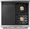 Dacor HGPR36S/LP/H 36 Inch Pro Gas Range with 6 Sealed Burners