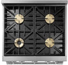 Dacor HGPR36C/NG 36 Inch Pro Gas Range with 6 Sealed Burners