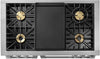 Dacor HGPR48C/LP 48 Inch Freestanding Professional Gas Range with 6 Sealed Burners