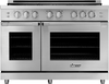 Dacor HGPR48S/LP 48 Inch Freestanding Professional Gas Range with 6 Sealed Burners