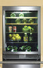 Dacor EF24RBCSS 24 Inch Beverage Center with 2 Pull-Out Wine Racks