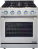 Dacor RNRP30GS/LP 30 Inch Freestanding Gas Range with 1 SimmerSear Burner